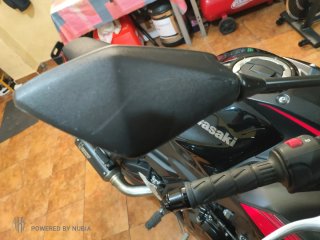 Kawasaki Z650 Negra y Roja