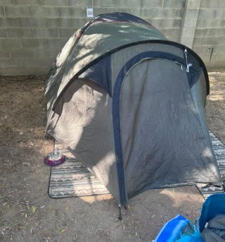 Tienda de campaña para camping