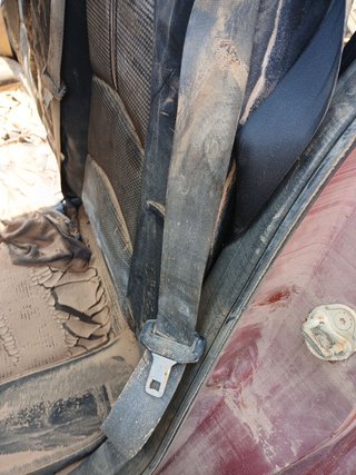 CINTURON SEGURIDAD TRASERO IZQUIERDO Mazda 3 Berlina / Sedán (BM/BN)(07.2013->)
