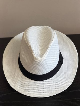 Sombrero blanco  58 cm