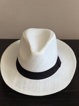 Sombrero blanco  58 cm