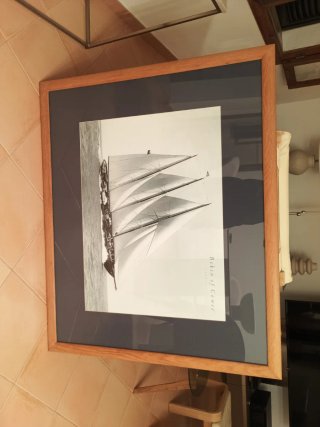 Cuadro de velero Beken of Cowes