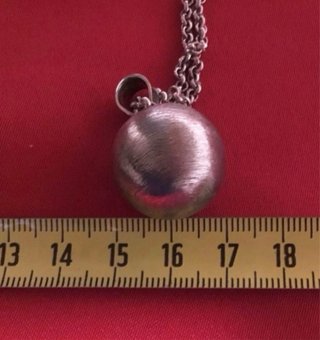 Colgante Llamada de Ángel Cadena Plata