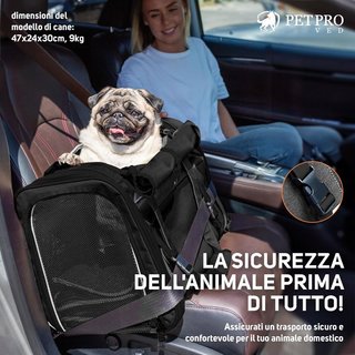 Trasportino per Cani e Gatti 51x36x33
