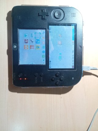 Nintendo 2DS Negra y azul