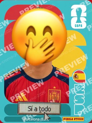 Cromo Mundial 2026 Personalizado