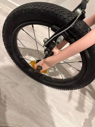 Bicicleta infantil rosa Btwin