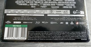 SteelBook Jurassic World El Renacer 4K UHD Bluray
