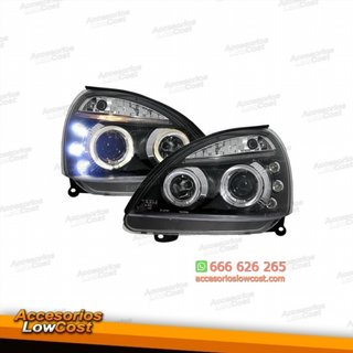 FAROS OJOS DE ANGEL RENAULT CLIO B 01-05 FONDO NE