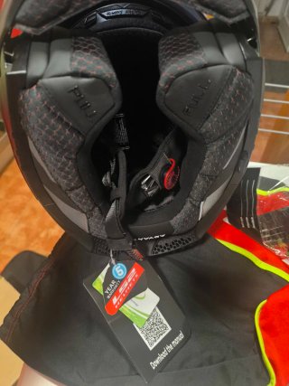 Casco LS2 Advant X Negro/Naranja