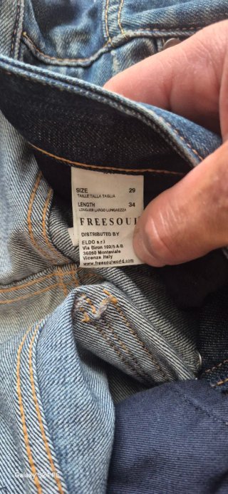 Jeans Freesoul Blu