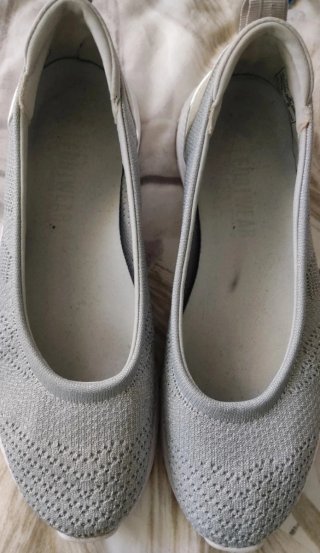 Zapatos planos Xti mujer talla 41 plateados