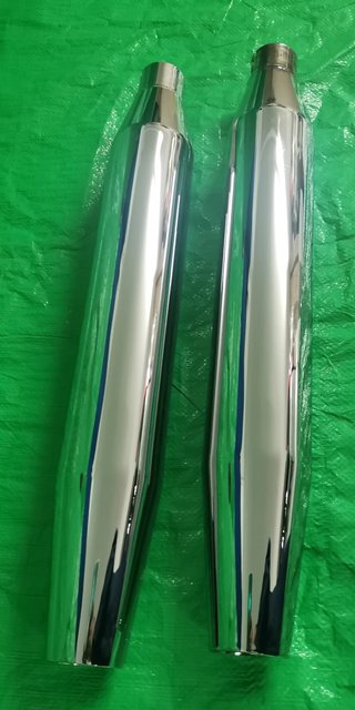 Tubos de escape Harley Davidson Softail Custom