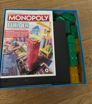 Monopoly Builder Hasbro Nuovo