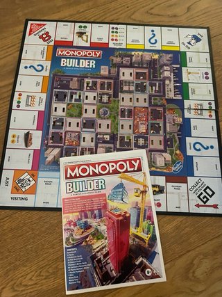 Monopoly Builder Hasbro Nuovo