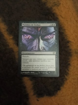 Mandato de Erebos MTG Carta Encantamiento