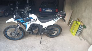 VOGE 300 rally - 1700 km - Azul/Blanco