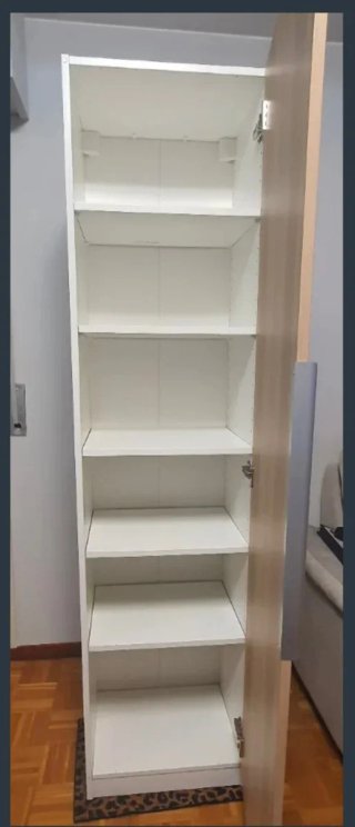 Armario Blanco y Madera Ikea