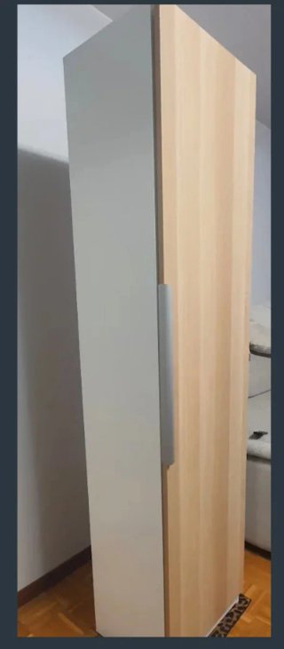 Armario Blanco y Madera Ikea