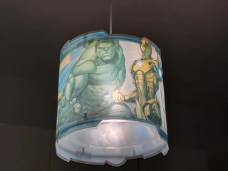 Lampadario Avengers Capitan America Thor