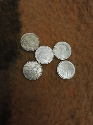 Colección monedas 5 pesetas