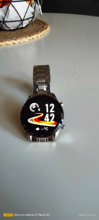 Smartwatch Lige Healthy Argento