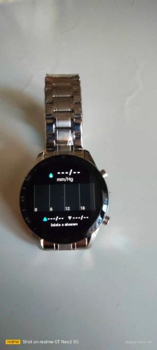Smartwatch Lige Healthy Argento