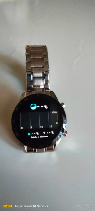 Smartwatch Lige Healthy Argento