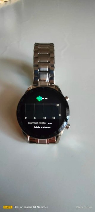 Smartwatch Lige Healthy Argento