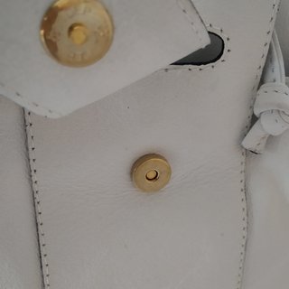 Bolso Mochila Gilabert Piel Blanca