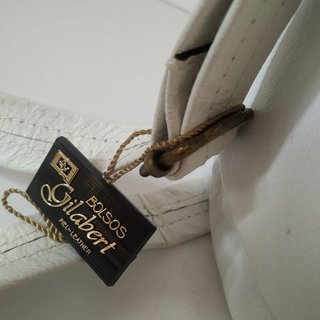Bolso Mochila Gilabert Piel Blanca