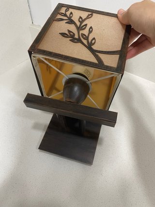 Lámpara de pared diseño árbol