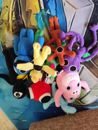 Lote Peluches Varios Personajes
