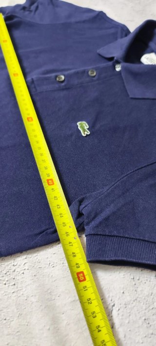 Polo Lacoste Slim Fit Azul Marino Talla S