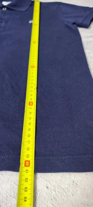 Polo Lacoste Slim Fit Azul Marino Talla S