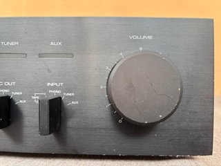Amplificatore Yamaha A-560 Nero