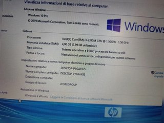 HP Pavilion Laptop i3 4GB RAM 320GB HDD - Ottime Condizioni