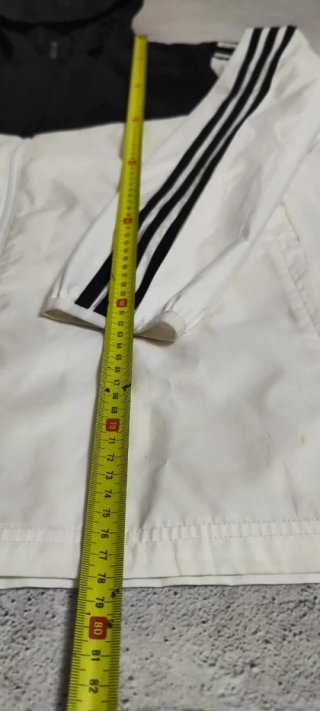 Cortavientos Adidas Negro y Blanco Talla L