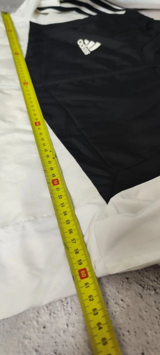 Cortavientos Adidas Negro y Blanco Talla L