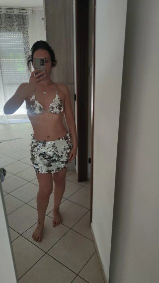 Bikini 3 pezzi Tezenis silver
