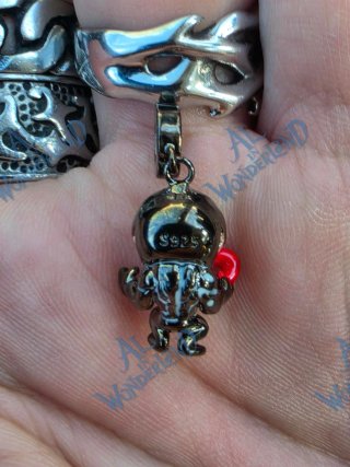 Charm Marvel Venom Villain Spider-man argento 925