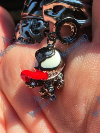 Charm Marvel Venom Villain Spider-man argento 925