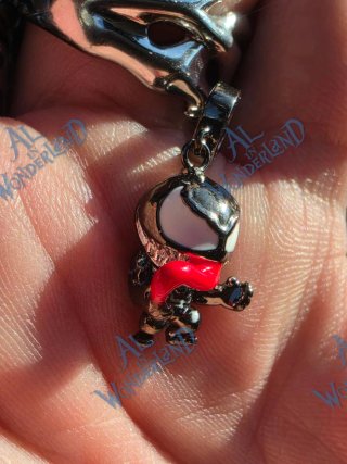 Charm Marvel Venom Villain Spider-man argento 925