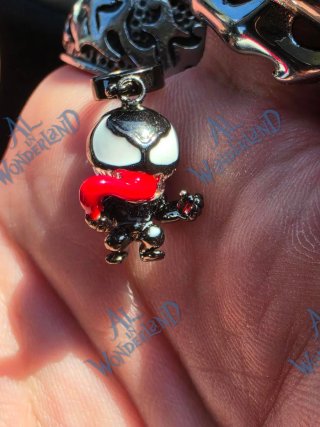Charm Marvel Venom Villain Spider-man argento 925
