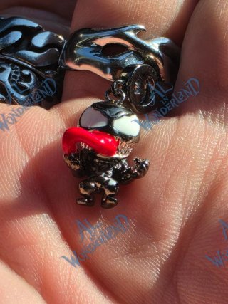 Charm Marvel Venom Villain Spider-man argento 925