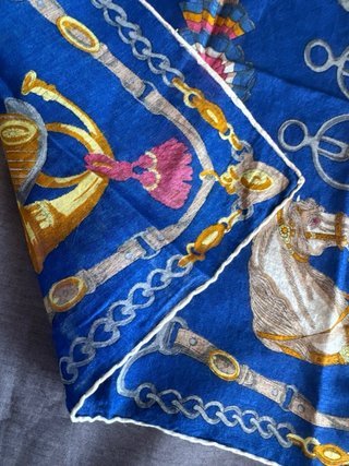 Foulard Bandana equestre cavalli vintage