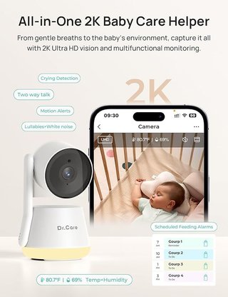 Dr.Care LumiView Vigilabebés FALLOS