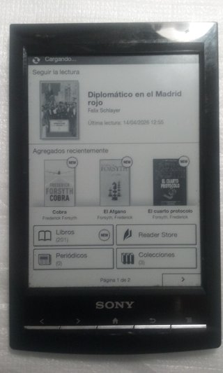 Ebook Sony PRS T1 Negro