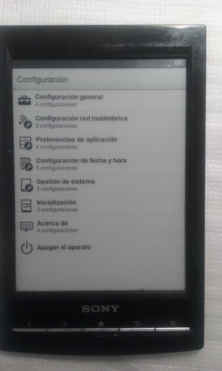 Ebook Sony PRS T1 Negro