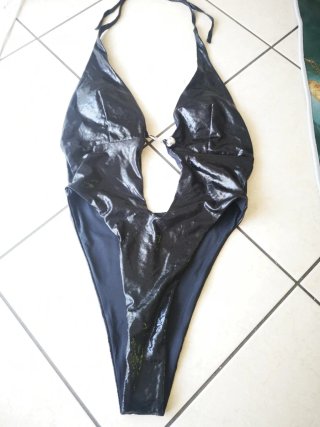 Bikini Lurex Nero Taglia M
